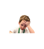 Stressed Facepalm Kid Sticker
