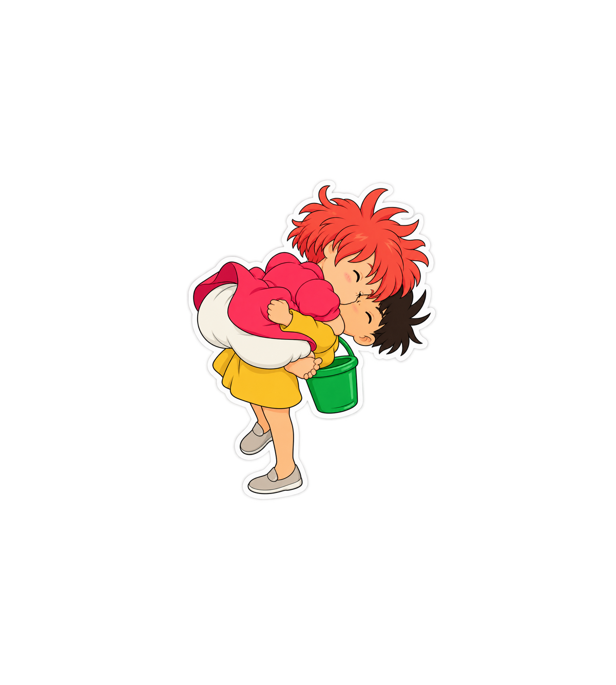Ponyo & Sosuke Sticker