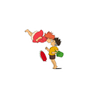 Ponyo & Sosuke Kiss Sticker