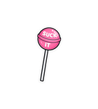 Suck It Lollipop Sticker