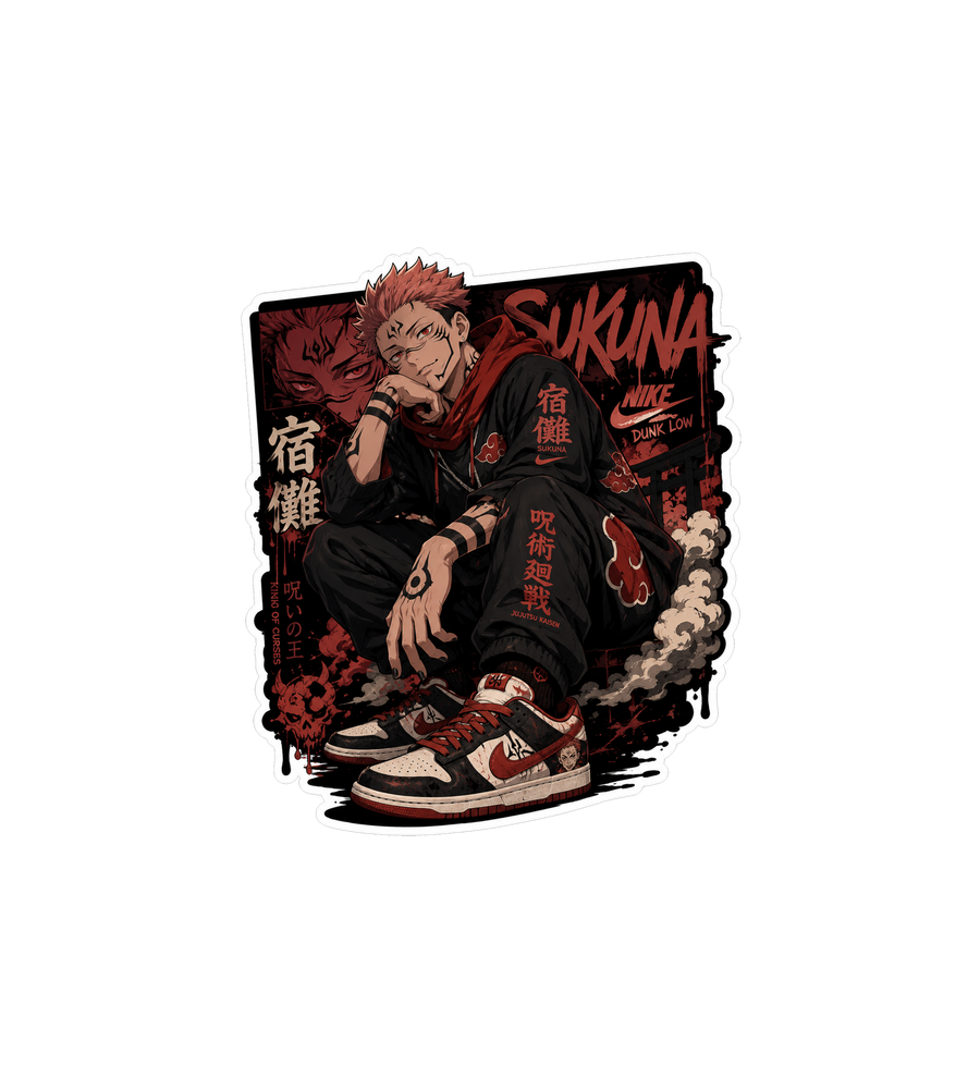 Sukuna Sneakerhead Sticker