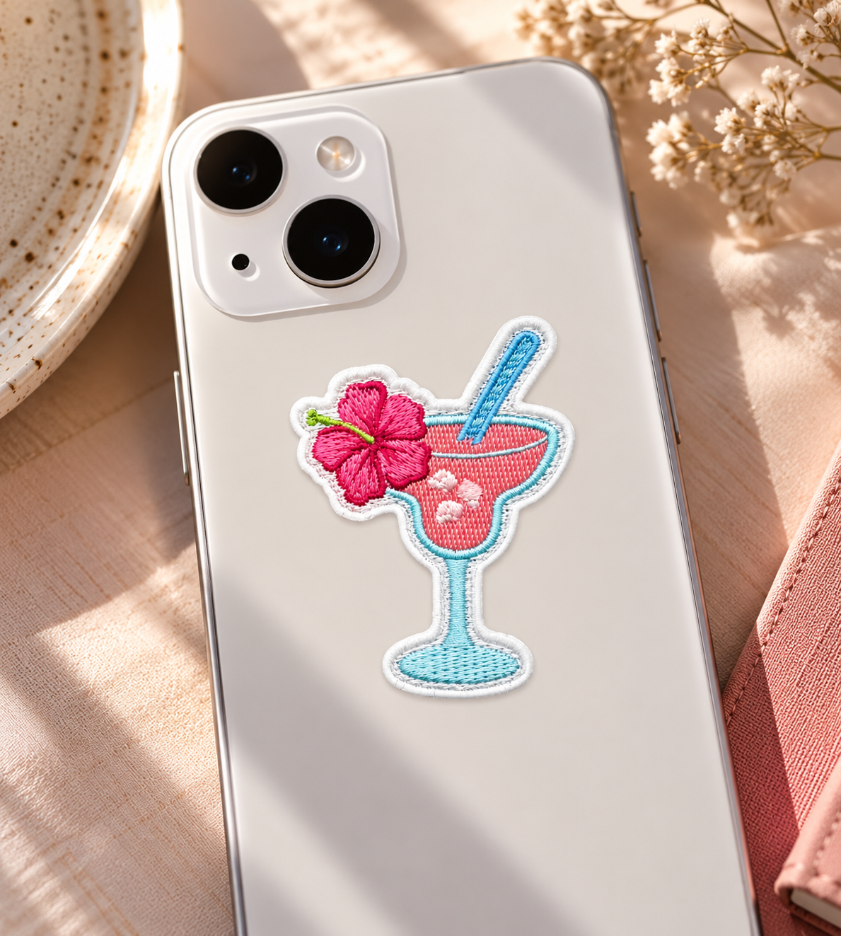 Kawaii Tropical Drink Sticker
