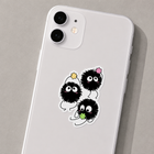 Blushing Soot Sprites Sticker