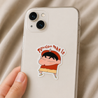 Shin Chan "Tension Mat Lo" Sticker