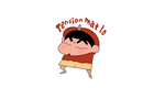 Shin Chan "Tension Mat Lo" Sticker