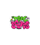The Scotts Graffiti Sticker