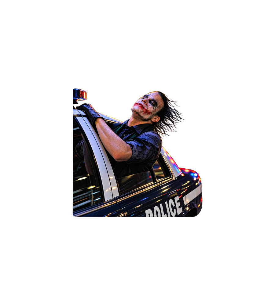 Joker Dark Knight Vinyl Sticker