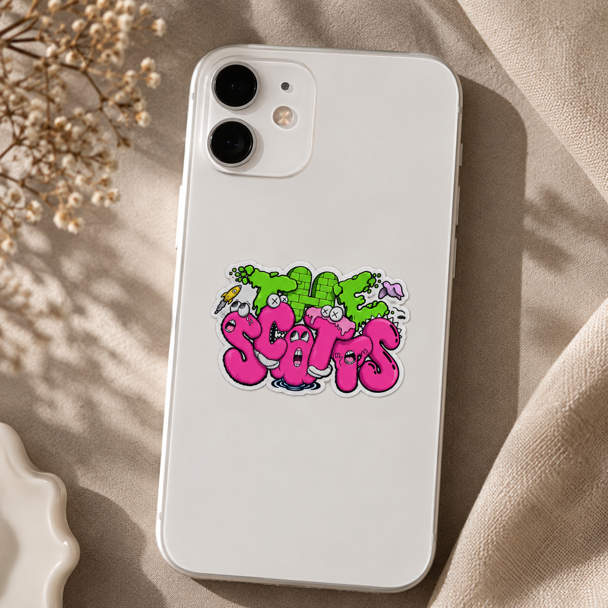 The Scotts Graffiti Sticker