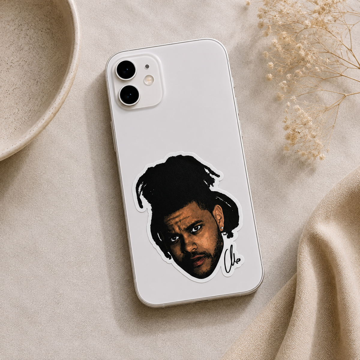 The Weeknd Portrait Sticker