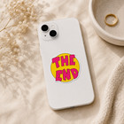 The End Retro Sticker