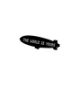 The World Is Yours Airship Sticker