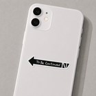 To Be Continued Arrow Sticker