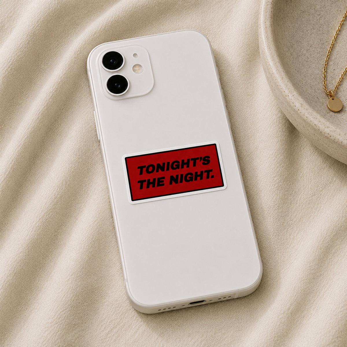 Dexter “Tonight’s the Night” Sticker
