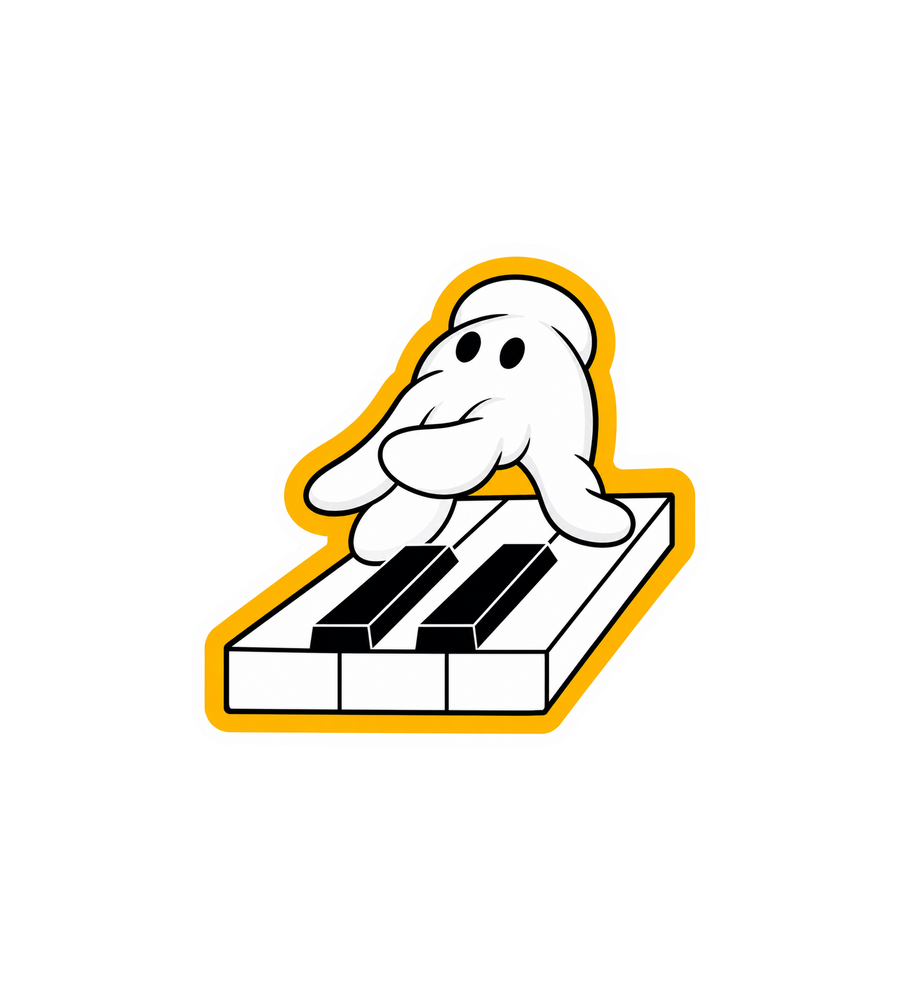 Toon Keys Sticker