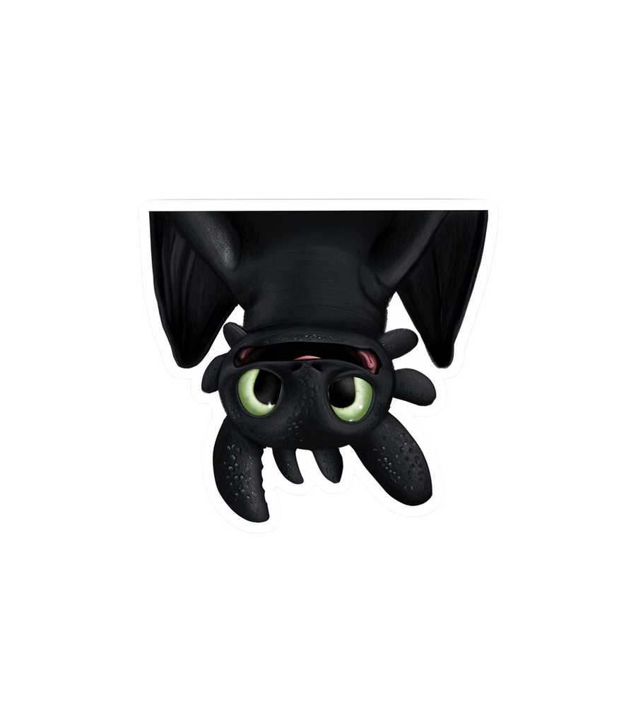 Toothless Night Fury Sticker