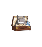 Totoro Suitcase Sticker