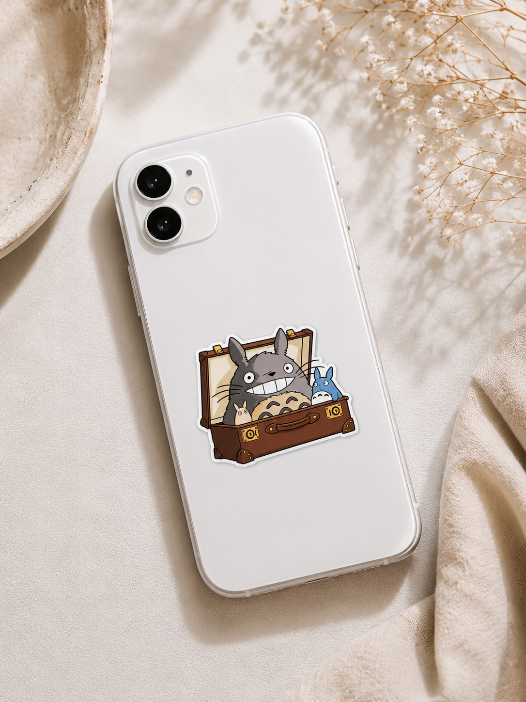 Totoro Suitcase Sticker