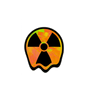 Radioactive Ghost Sticker