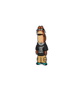 Travis Scott Cartoon "Look Mom I Can Swim" Sticker