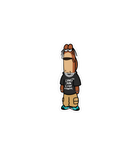 Travis Scott Cartoon "Look Mom I Can Swim" Sticker