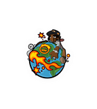 Travis Scott World Tour Cartoon Sticker