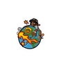 Travis Scott World Tour Cartoon Sticker