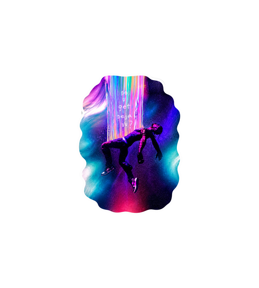 Travis Scott Falling Aesthetic Sticker