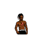 Travis Scott Rodeo Pixel Art Sticker