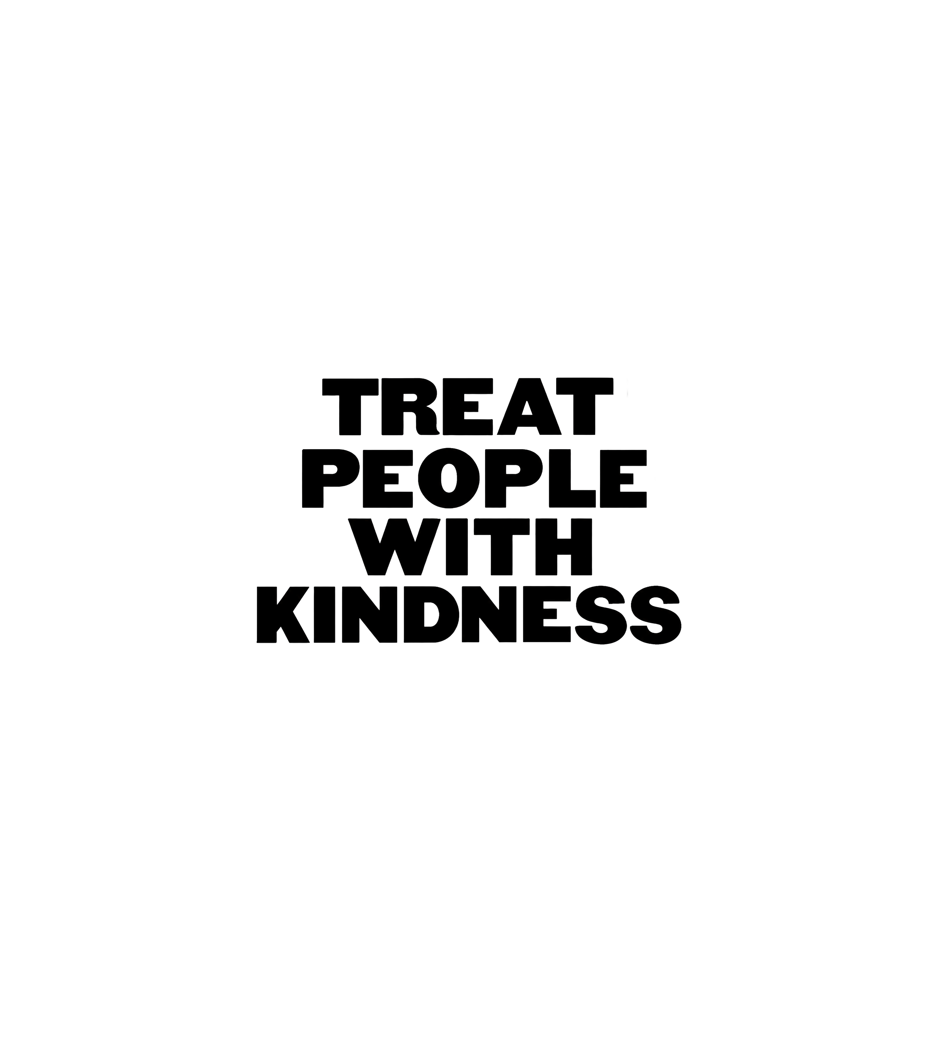 Treat People With Kindness Sticker