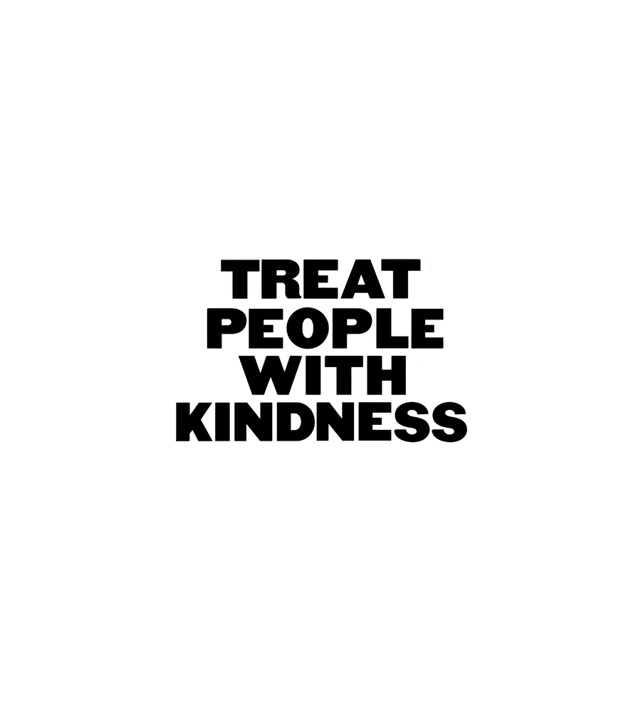 Treat People With Kindness Sticker