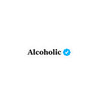 Verified Alcoholic Funny Meme Sticker