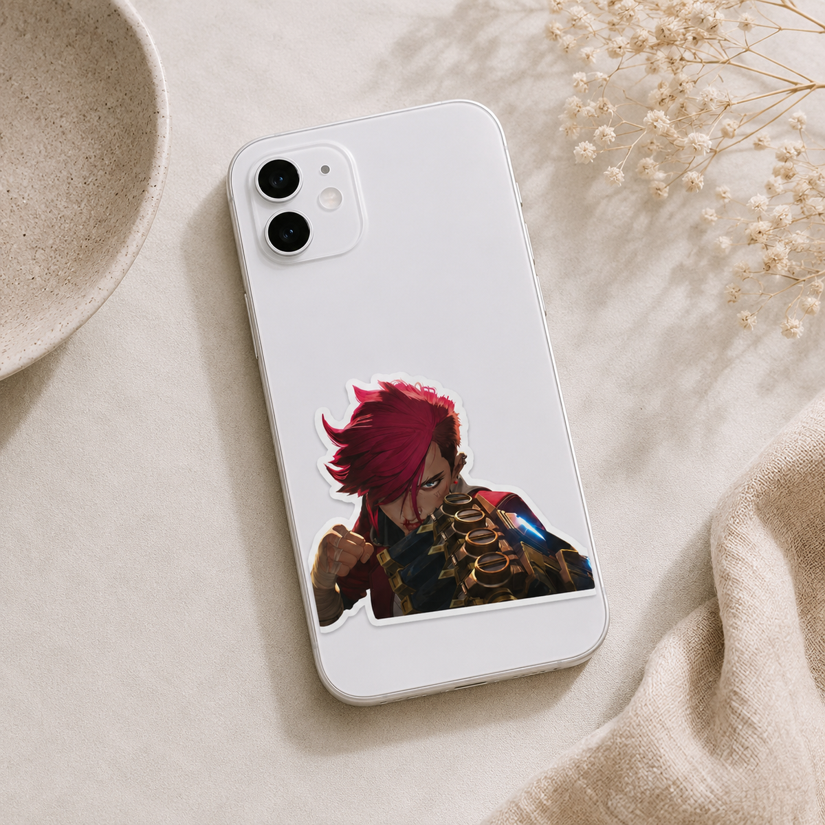 Vi Gloves Sticker – Arcane