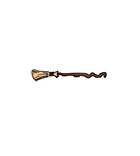Witch Broom Sticker