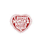 I Support Women's Rights and Wrongs Sticker