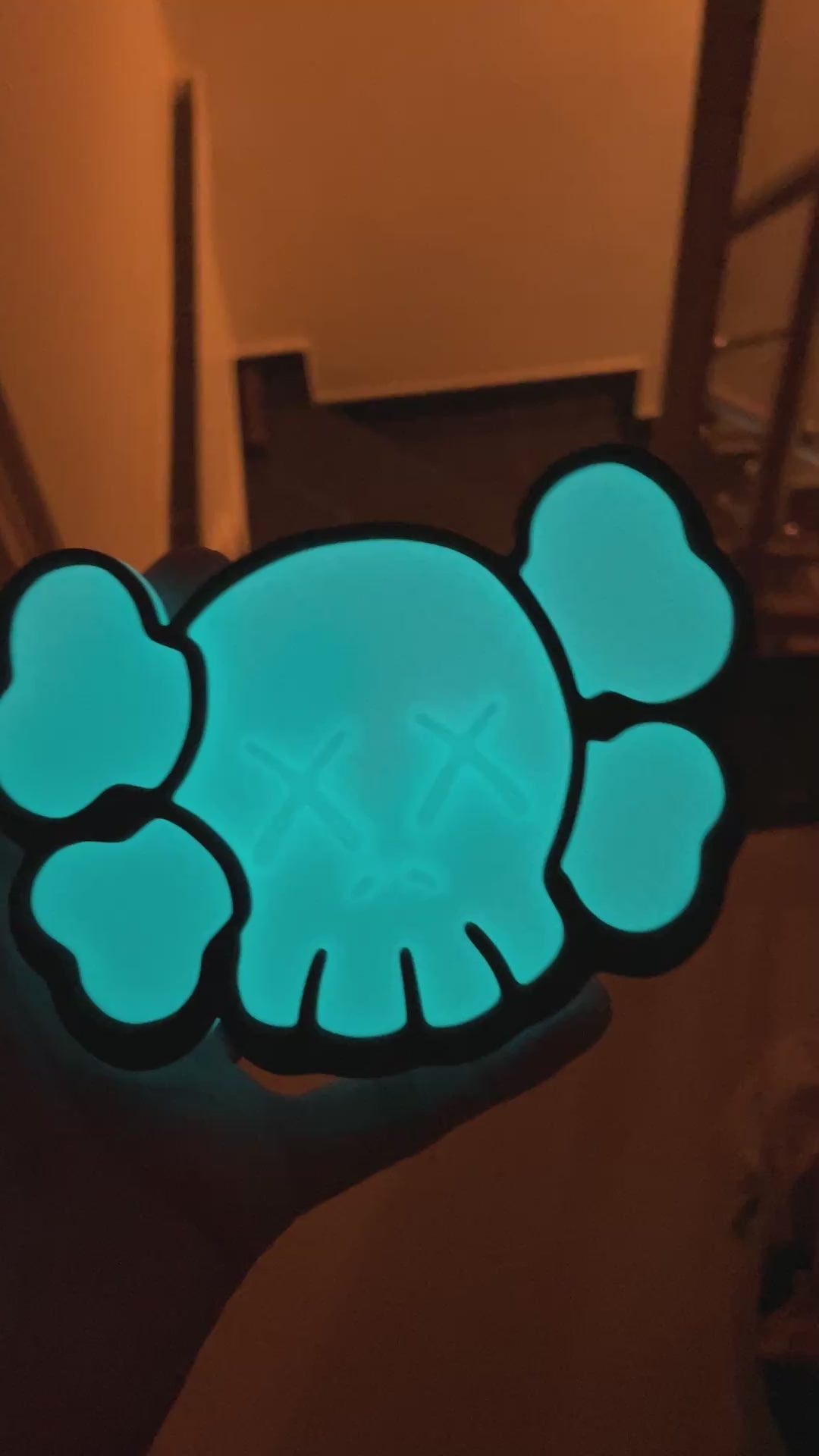 Glow In The Dark Ghost Tray Organizer