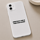 Everybody Dies in Their Nightmares Sticker
