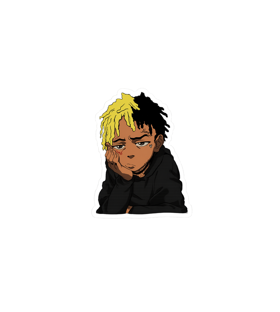 XXXTentacion Broken Heart Sticker